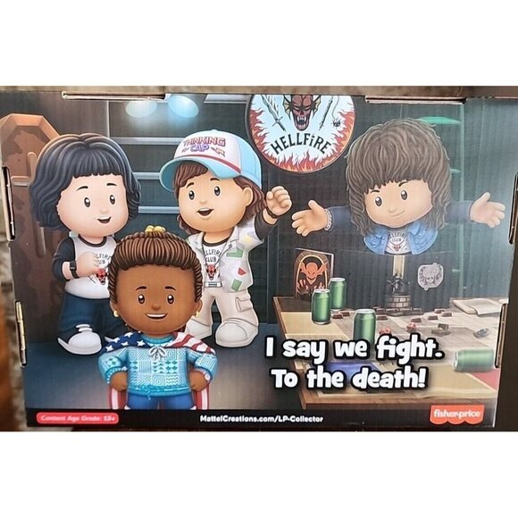 Fisher-Price Little People Collector Stranger Things Set- Hellfire Club - Picture 7 of 11